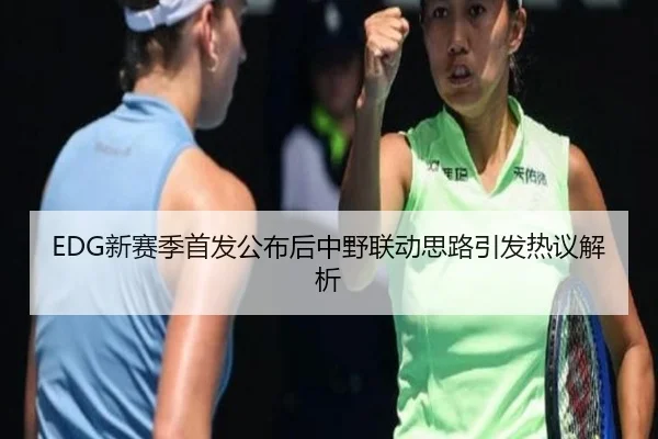 EDG新赛季首发公布后中野联动思路引发热议解析
